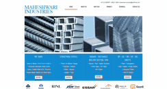 Desktop Screenshot of maheshwariindustries.org